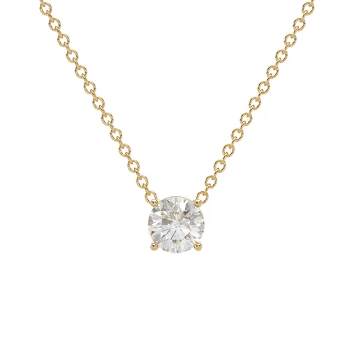 שרשרת יהלום עגול